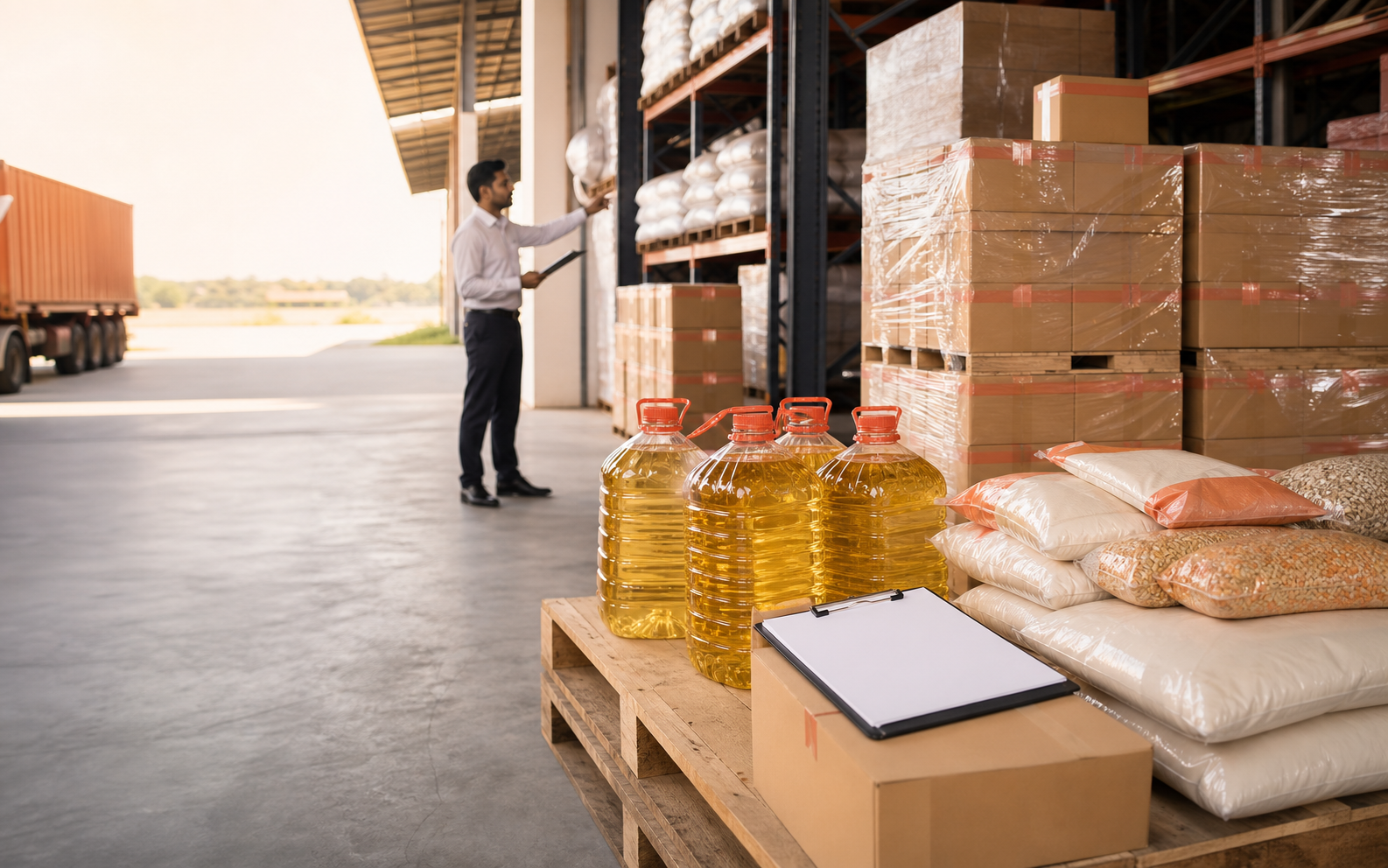 Food commodity supply and dispatch coordination